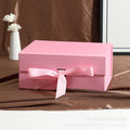 Gift Box Space-Saving Collapsible Magnetic Closure