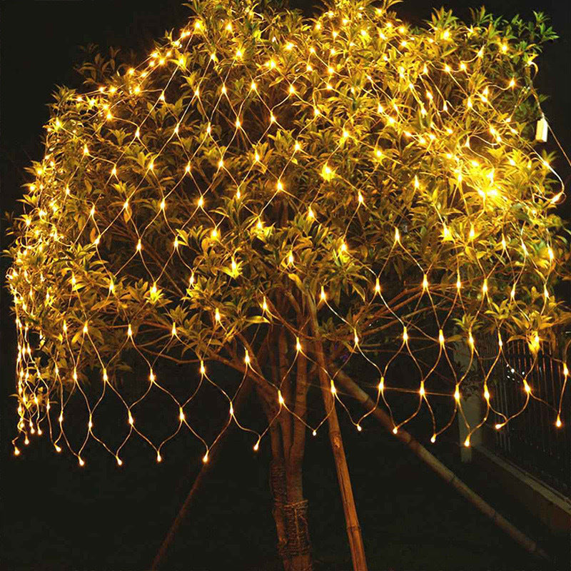 LED Fairy Net Lights 1.5 * 1.5m Warm Color