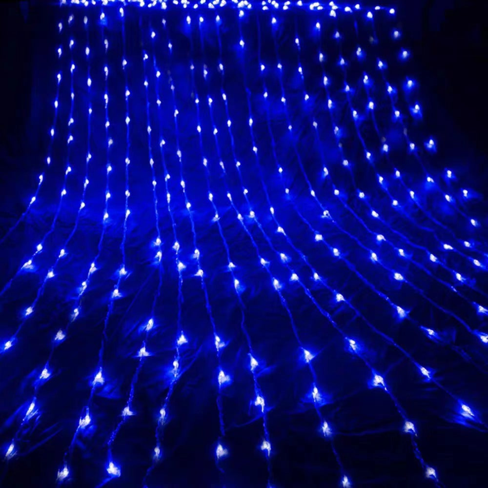 LED Fairy Waterfall Lights 3 * 2m Blue Color