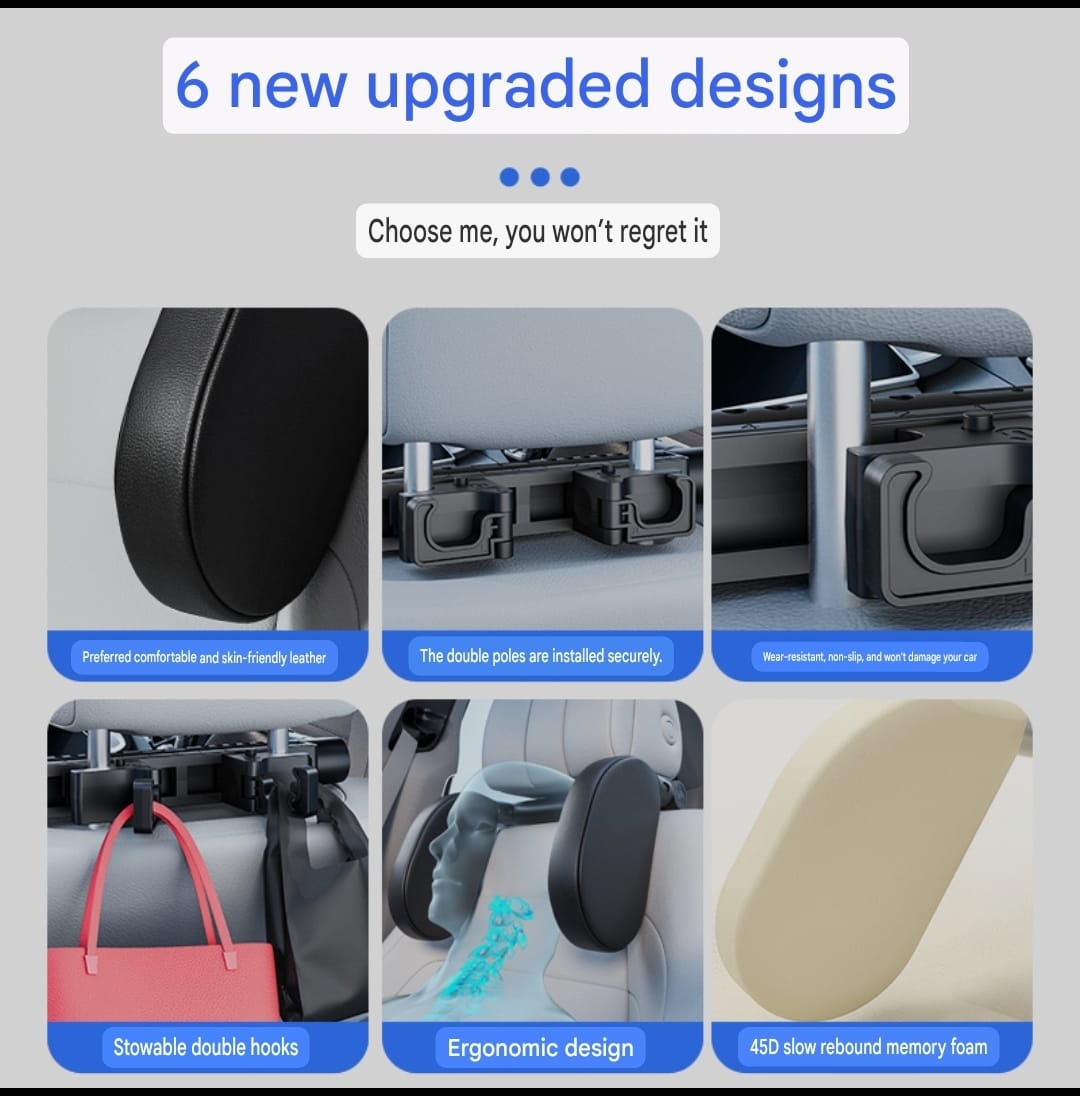 Adjustable Car Headrest