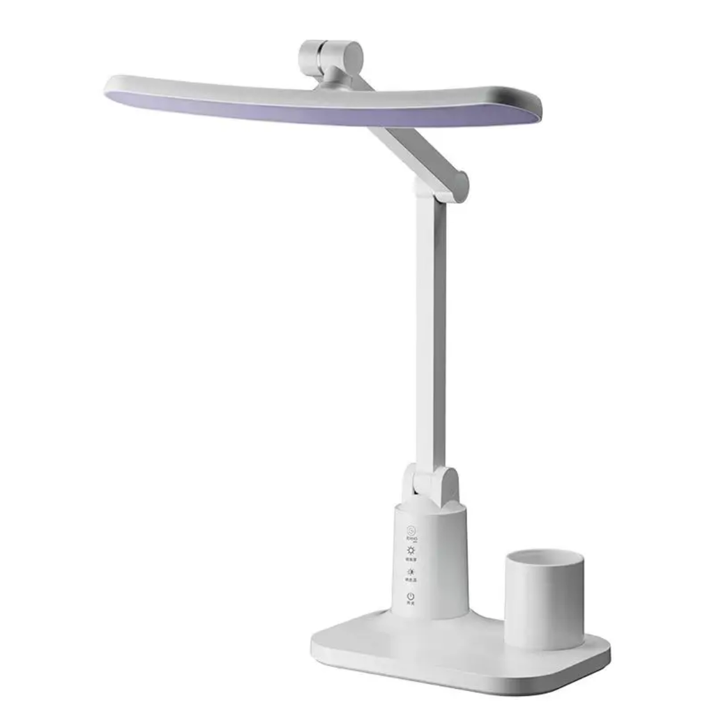LED Foldable Desk Lamp Eye Protection Study Reading Light USB Rechargeable Bedside Night Lamp