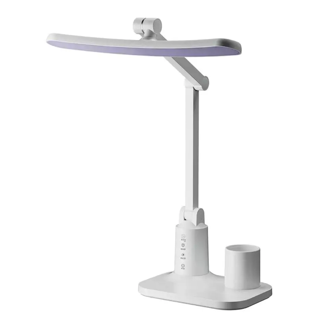 LED Foldable Desk Lamp Eye Protection Study Reading Light USB Rechargeable Bedside Night Lamp